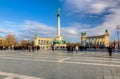 Heroes square (Hosok tere), Budapest, Hungary