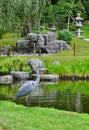 Heron Japanese Kyoto Garden Holland Park London