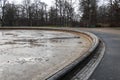 Herrenhausen palace gardens water fountain not working in winter