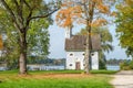 Lake Chiemsee - early autumn landscape Royalty Free Stock Photo