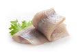 Herring with lettuce