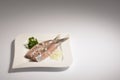 Herring plate Royalty Free Stock Photo