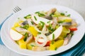 Herring salad with apple and potato Royalty Free Stock Photo