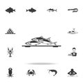 herring on the table icon. Detailed set of fish illustrations. Premium quality graphic design icon. One of the collection icons fo