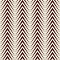 Herringbone abstract background. Outline seamless pattern with chevron diagonal lines. Modern style texture.
