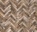 Herringbone natural larch parquet seamless floor texture