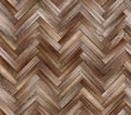 Herringbone natural parquet seamless floor texture Royalty Free Stock Photo