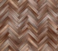 Herringbone natural parquet seamless floor texture Royalty Free Stock Photo