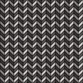 Herringbone Pattern_Black-Gray