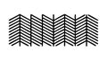 Herringbone Pattern (Thick Lines).jpg: Bold Geometric Background, vector design Generative AI Royalty Free Stock Photo