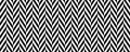 Herringbone seamless pattern. Black and white chevron background. Repeating zigzag texture with diagonal lines. Textile Royalty Free Stock Photo