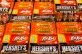 Hershey Candy Bars Royalty Free Stock Photo