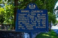 Derry Church Historic Marker Sign at Hershey