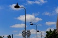 Hershey Chocolate Kiss Street Lights Royalty Free Stock Photo