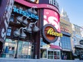 Hershey`s Chocolate World sign of New York-New York Hotel and Casino