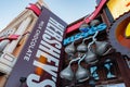 Hershey`s Chocolate World sign of New York-New York Hotel and Casino