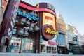 Hershey`s Chocolate World sign of New York-New York Hotel and Casino