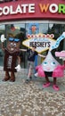 Hershey& x27;s World Famous Chocolate Shop In Las Vegas