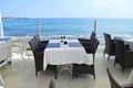 Hersonissos harbour restaurant in Crete