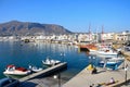 Hersonissos harbour and town, Crete.