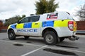 Hertfordshire Police, Ford Ranger 2.2 vehicle parked nearby Rickmansworth Police Station at Three Rivers House, Northway, Rickmans