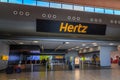 Hertz Airport Rental Car Area