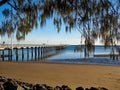 Hervey Bay Urangan Jetty Queensland Australia Royalty Free Stock Photo