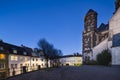 Herz-Jesu Church in Aachen, Germany at night