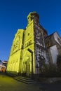 Herz-Jesu Church in Aachen, Germany at night