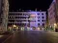 Herzog-Friedrich-Strasse in Innsbruck Austria with Golden Roof, Ornate Habsburg Residence