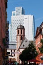 Hesse,Frankfurt,View of Liebfrauenkirche church in front