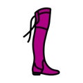 Hessian Boots Icon