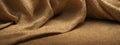 Hessian texture natural color background Royalty Free Stock Photo