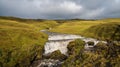 HestavaÃÂ°sfoss waterfall of the SkÃÂ³gÃÂ¡ River in South Iceland