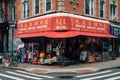 Hester Corner Grocery store, in Chinatown, Manhattan, New York City Royalty Free Stock Photo