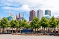 Het Plein - the large square in The Hague Royalty Free Stock Photo