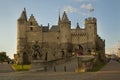 Het Steen, medieval fortress in the old city centre of Antwerp, Belgium. Royalty Free Stock Photo