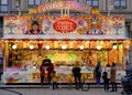 Het Zuid, Ghent, Belgium. December 17 202. Firma Abel, doughnut stall.