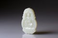 Hetian jade Avalokitesvara pendant