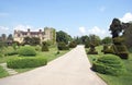 Hever Castle garden in Hever, Edenbridge, Kent, England, Europe