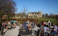 HEVER CASTLE AND GARDENS, KENT, Royalty Free Stock Photo