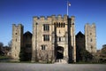 HEVER CASTLE AND GARDENS, KENT, UK - MARCH Royalty Free Stock Photo