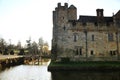 HEVER CASTLE AND GARDENS, KENT, UK - MARCH Royalty Free Stock Photo