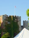 Hever Castle. Gatehouse. Kent. UK