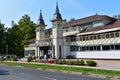 Festetics Day Spa in Heviz, Hungary. Thermal medicinal lake entrance.