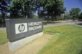 Hewlett Packard building, high tech firm in Cupertino, California