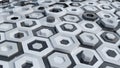 Hex Abstract Background Royalty Free Stock Photo