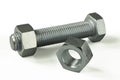Hex bolt and nut stranded