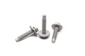 Hex head metal screws