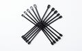Hex Key Set on White Background Royalty Free Stock Photo